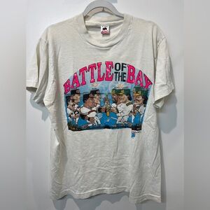 Vintage 1989 Battle of the Bay Athletics vs SF Giants Shirt